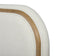 Trilogy - Toffee & White Sand Upholstered Bed Queen