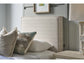 Universal - Oasis-Coastal Living Home Drift Upholstered Headboard Twin