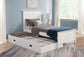 Tykes - Lancaster Twin Trundle Bed in White