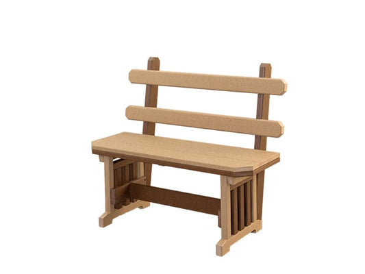 Finch - Mission Bench with Back