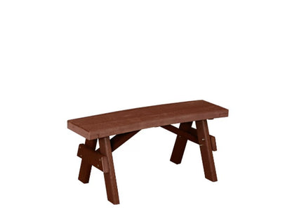 Finch - Garden 40" Curved Bench