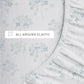 Flower Bunch 4-Piece 100% Cotton Flannel Sheet Set