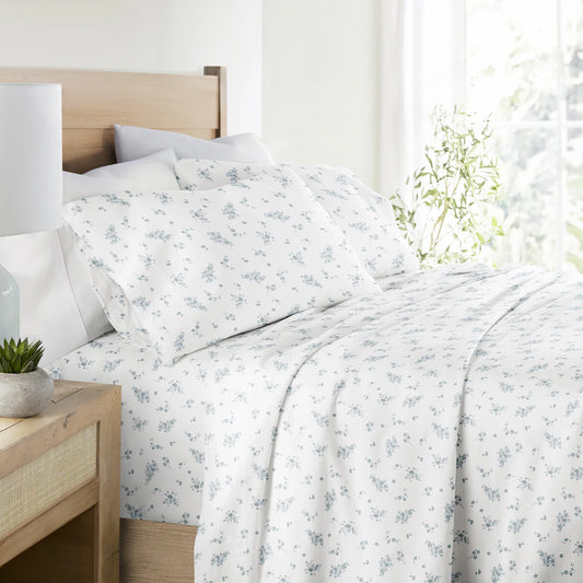 Bouquet Bliss 100% Cotton Long Staple Sheet Set