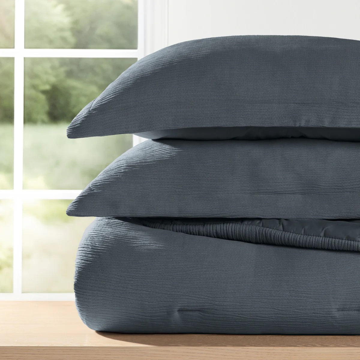 Cloud Weave Textured Down-Alternative Comforter Set
