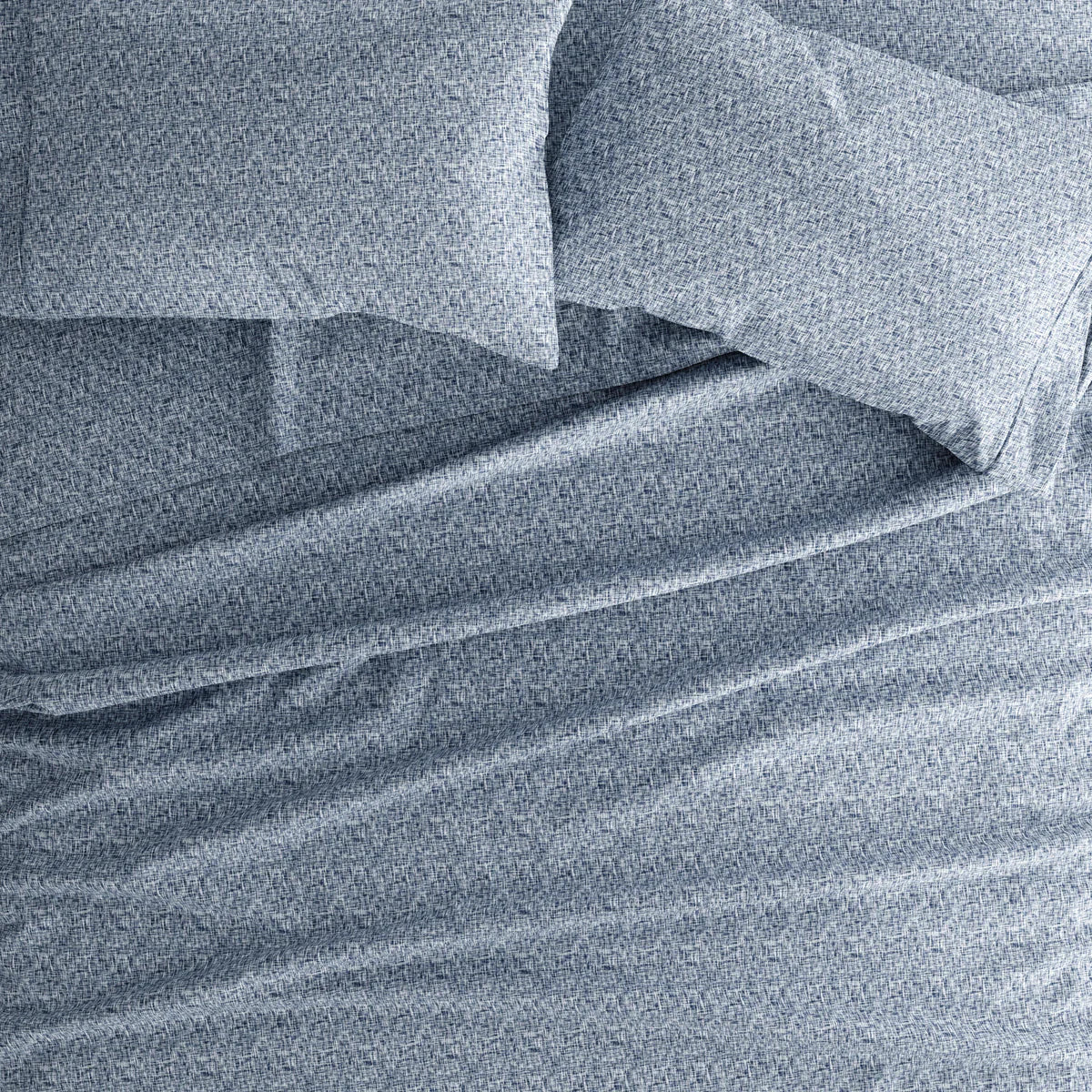 Chambray 4-Piece Patterned Sheet Set