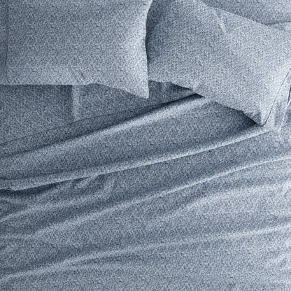 Chambray 4-Piece Patterned Sheet Set