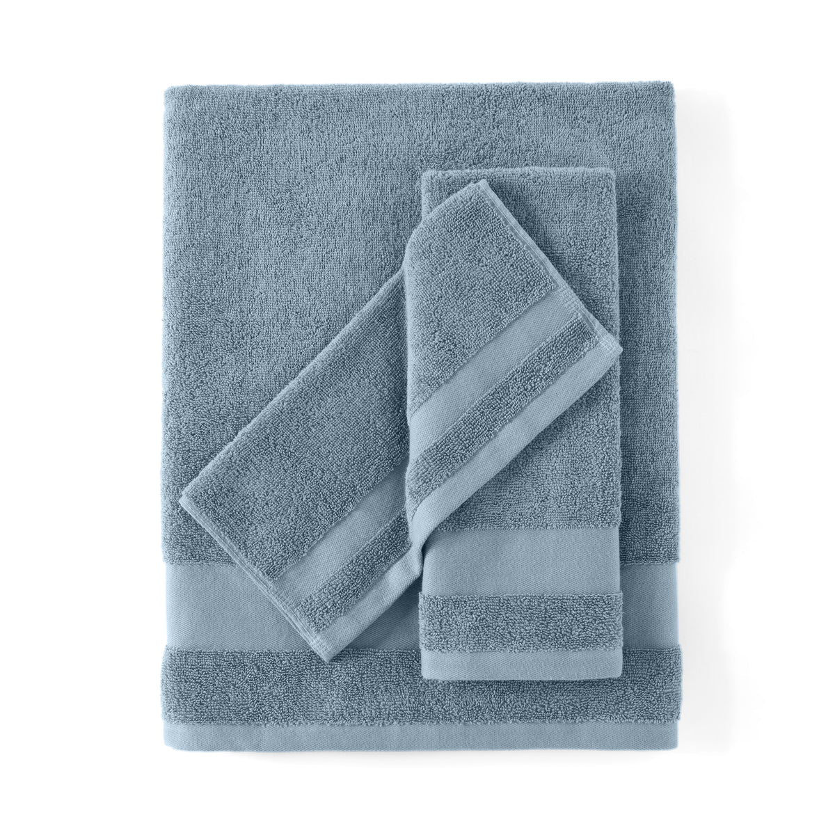6-Piece Hotel-Quality 100% Cotton Bath Towel Set