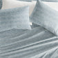 Dashed Lines 4-Piece Patterned Sheet Set