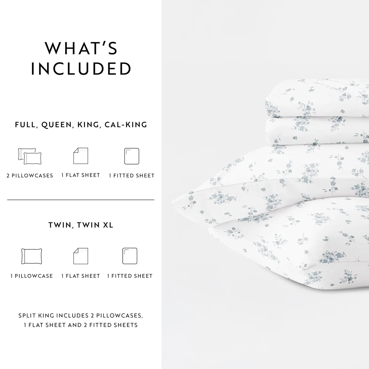 Bouquet Bliss 100% Cotton Long Staple Sheet Set