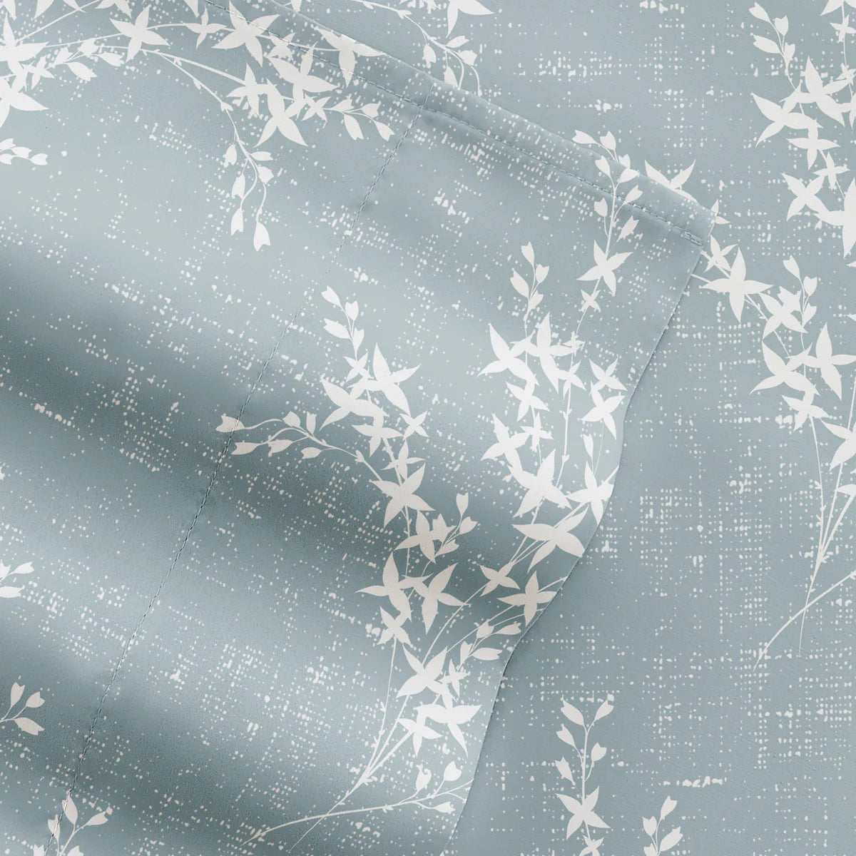 Distressed Willow 4-Piece Patterned Sheet Set