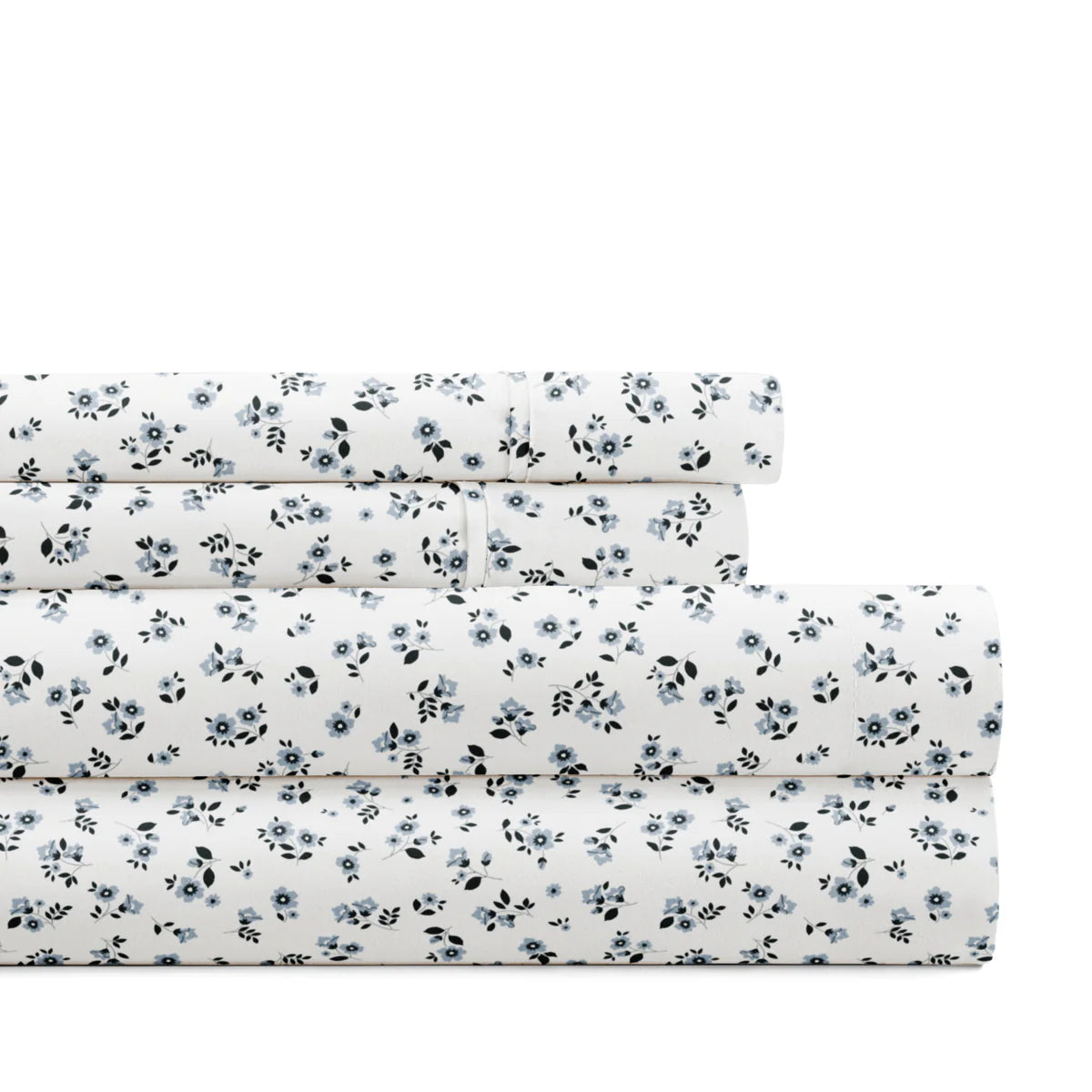 Ditsy Floral 4-Piece Patterned Sheet Set