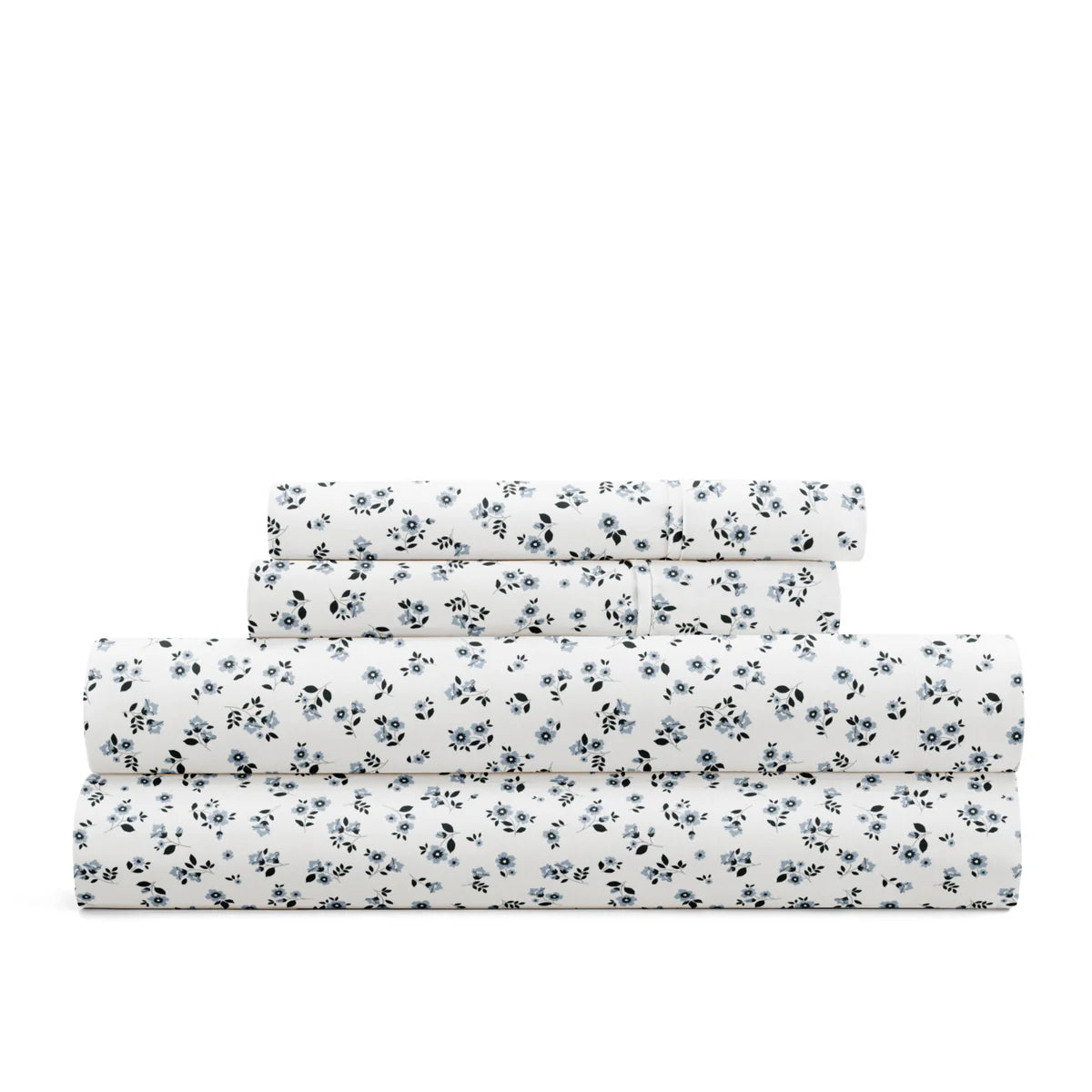 Ditsy Floral 4-Piece Patterned Sheet Set