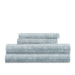 Dashed Lines 4-Piece Patterned Sheet Set