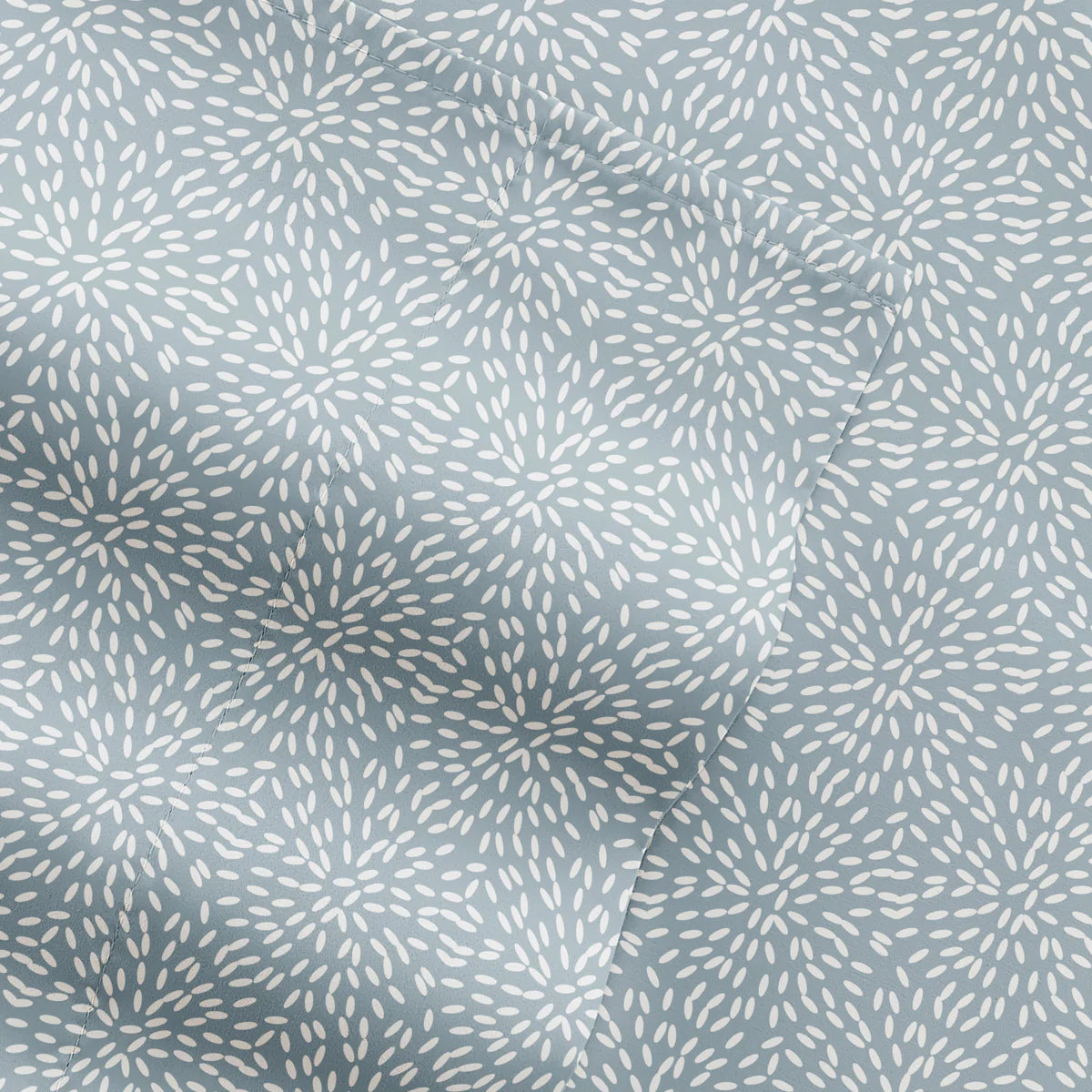 Modern Circles 4-Piece Patterned Sheet Set
