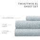 Modern Circles 4-Piece Patterned Sheet Set