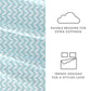 Puffed Chevron 4-Piece Patterned Sheet Set
