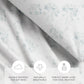 Flower Bunch 4-Piece 100% Cotton Flannel Sheet Set