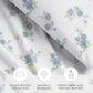 Rose Bunch 4-Piece 100% Cotton Flannel Sheet Set