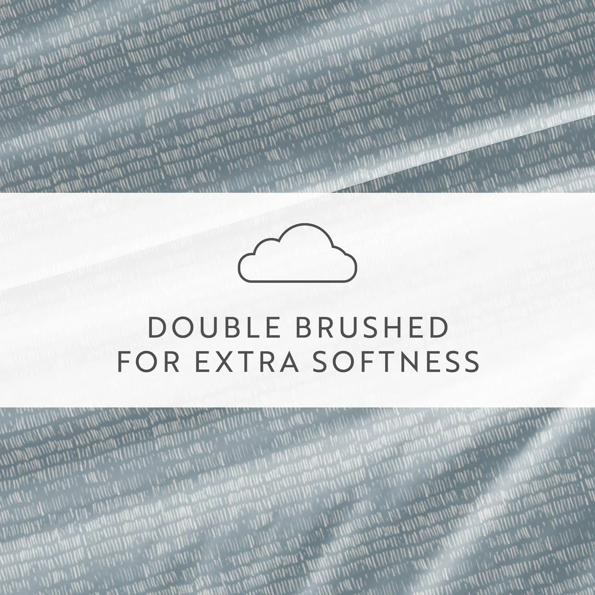 Dashed Lines 4-Piece Patterned Sheet Set