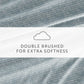 Dashed Lines 4-Piece Patterned Sheet Set