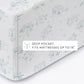 Flower Bunch 4-Piece 100% Cotton Flannel Sheet Set
