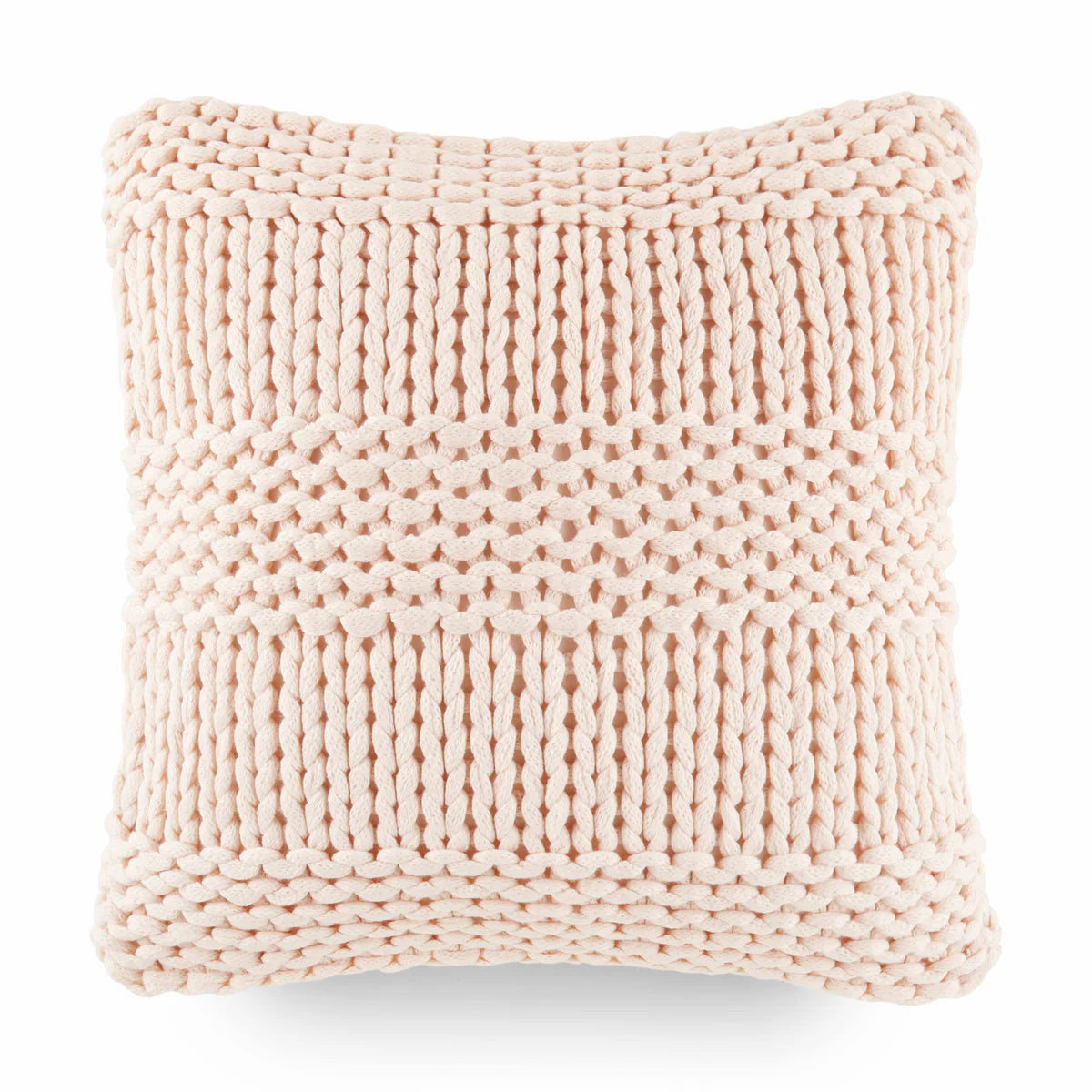 Cozy Chunky Knit Acrylic Decor Throw Pillow Cover