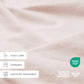 4-Piece 100% Cotton Flannel Sheet Set