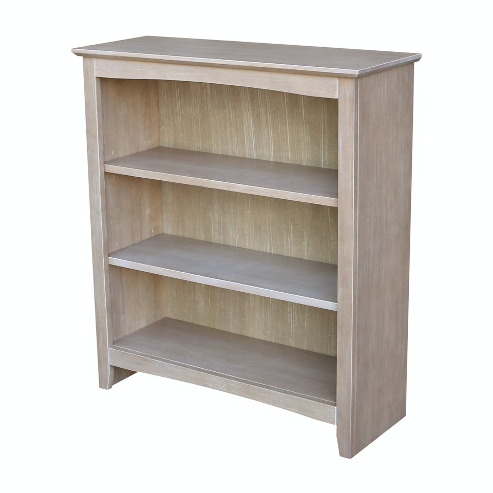 Home Accents - 32" H Shaker Bookcase Taupe Gray