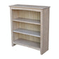 Home Accents - 32" H Shaker Bookcase Taupe Gray