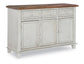 Vista - Buffet in Hickory & Shell