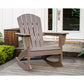 POLYWOOD - Nautical Adirondack Rocking Chair - Rocker