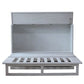 Fiji Queen Size Wooden Cabinet Bed w/ USB Port, Drawer & 6-Inch Tri-Fold Memory Foam Mattress - FREE SHIPPING !!!
