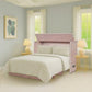 Universal Queen Size Wooden Cabinet Bed w/ Rattan Decor, USB Port, Drawer & 6-Inch Tri-fold Memory Foam Mattress - FREE SHIPPING !!!