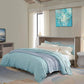Fiji Queen Size Wooden Cabinet Bed w/ USB Port, Drawer & 6-Inch Tri-Fold Memory Foam Mattress - FREE SHIPPING !!!