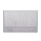 Universal Queen Size Wooden Cabinet Bed w/ Rattan Decor, USB Port, Drawer & 6-Inch Tri-fold Memory Foam Mattress - FREE SHIPPING !!!