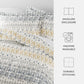 Mayan Stamp Patterned Down-Alternative Comforter Set
