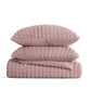 Seersucker Box Textured Down-Alternative Comforter Set
