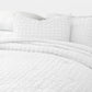 Seersucker Box Textured Down-Alternative Comforter Set