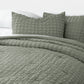 Seersucker Box Textured Down-Alternative Comforter Set