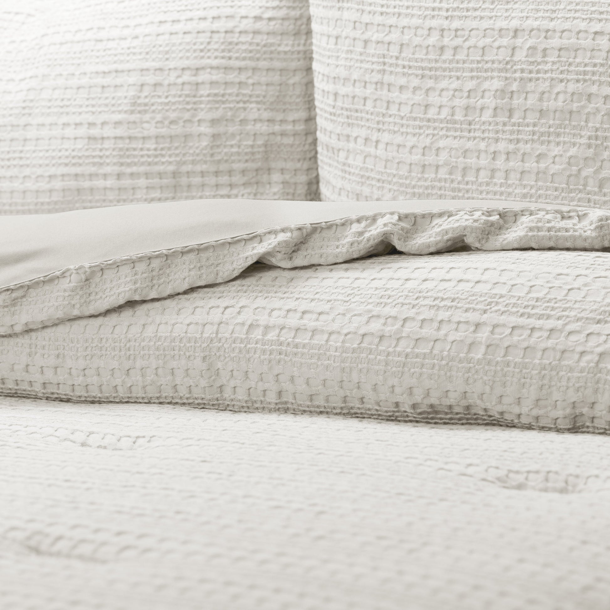 Waffle Textured Down-Alternative Comforter Set