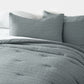 Waffle Textured Down-Alternative Comforter Set
