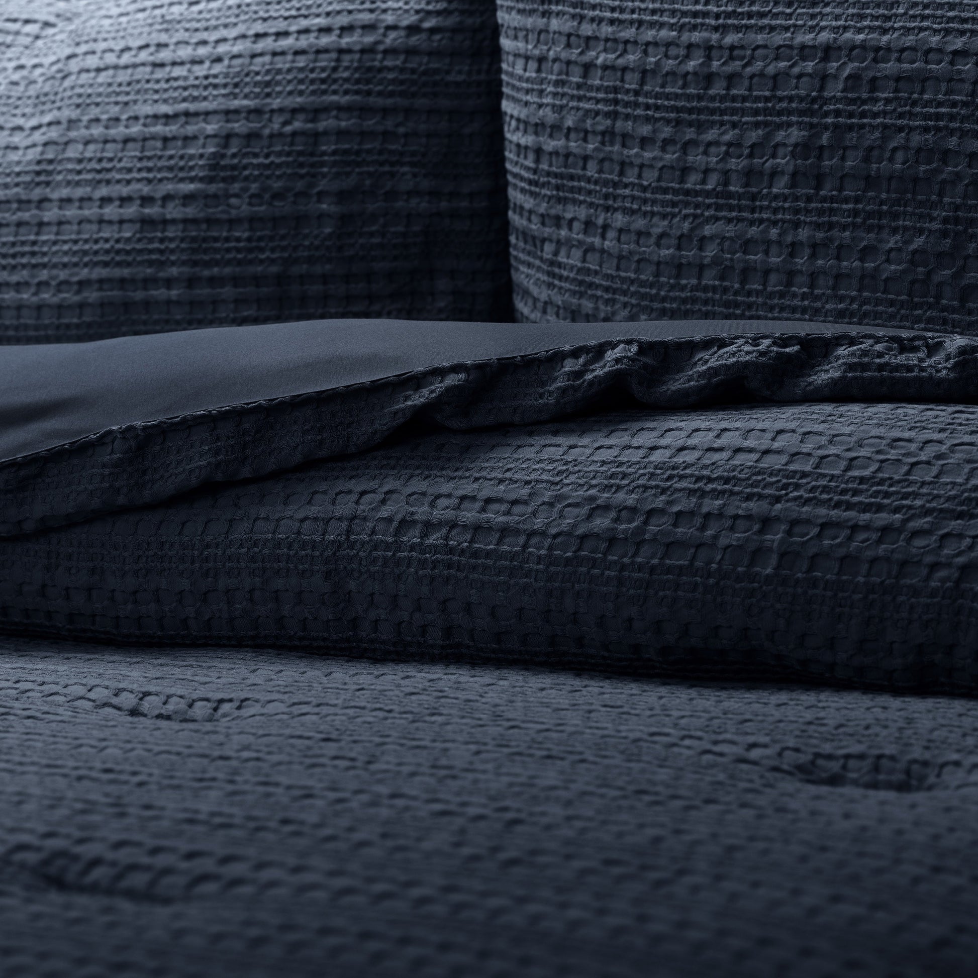 Waffle Textured Down-Alternative Comforter Set
