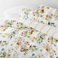 Chintz Floral Stripe Reversible Patterned Down-Alternative Comforter Set