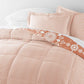 Daisy Medallion Reversible Patterned Down-Alternative Comforter Set