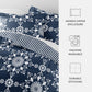 Daisy Medallion Reversible Patterned Down-Alternative Comforter Set