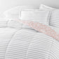 Pressed Flowers Reversible Patterned Down-Alternative Comforter Set