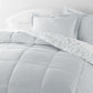 English Countryside Reversible Patterned Down-Alternative Comforter Set