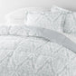 English Countryside Reversible Patterned Down-Alternative Comforter Set