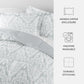 English Countryside Reversible Patterned Down-Alternative Comforter Set