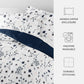 Forget Me Not Reversible Patterned Down-Alternative Comforter Set